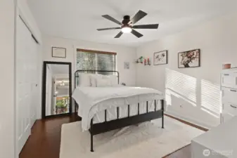 2nd Bedroom is filled with natural light