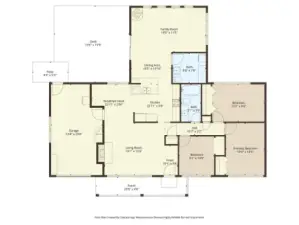 The home has a functional and complementary layout.