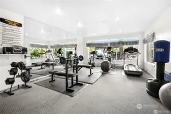 Clubhouse Exercise Room