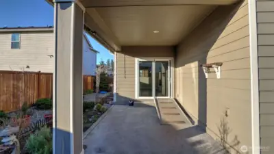 Enjoy summer entertaining under this amazing covered patio.