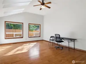 HUGE BONUS RM - Vaulted Ceiling, Skylights & Ceiling Fan