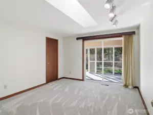 BR #2 - Screened Porch. Skylight and Trac Lighting