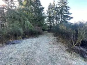 Currently working with the county to see if a gravel road could be put in.