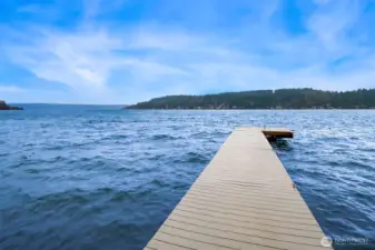 Enjoy the lake life on your own private dock.