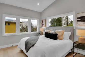 Sound and mountain views on a clear day!