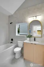 Full bathroom upstairs