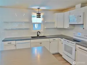 Plenty of room in this kitchen.