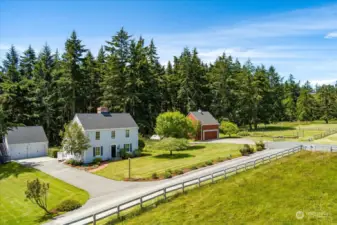 Colonial Saltbox reproduction on 5 acres in beautiful Sky Meadows!