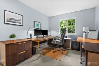 Second bedroom used as office.