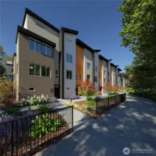 Rendering is an artists interpretation.  Specific details can vary.
