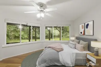 Virtually-Staged with lots of natural light...