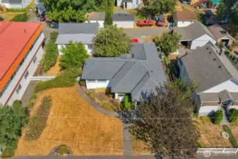 House and Studio on large lot