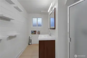 New Flooring Installed 10/24/25 lower bath