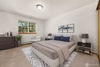 Virutally Stage Bedroom 2.