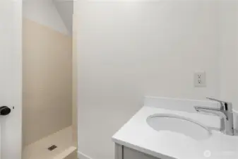 Bathroom mirror to be installed prior to closing