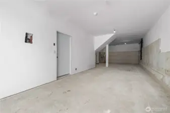 2 Car + tandem garage