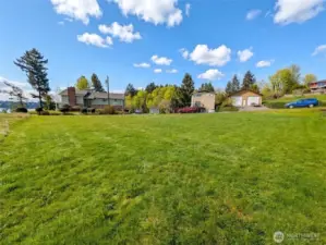 Taken from the SW Corner of the lot looking toward the east. (Sky digitally enhanced)