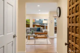 Entry of Hallway.