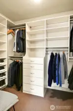 California Closets walk-in, too!