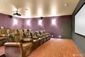 Don't miss the epic media room for movies or the big game.