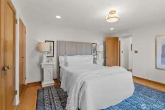 Primary Bedroom w/ 3 very large closets