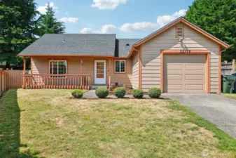 Front of home.