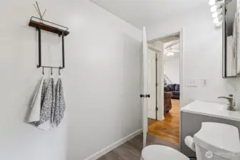 Primary bathroom.