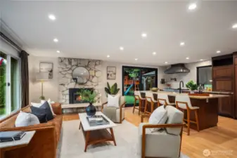 Cozy Open Floor Plan