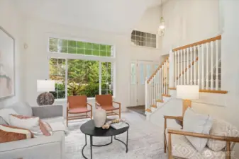 Comfortable space to entertain
