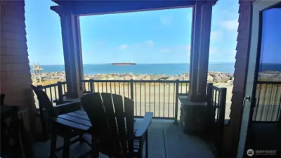 View from the primary bedroom