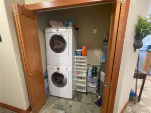 In unit washer and dryer