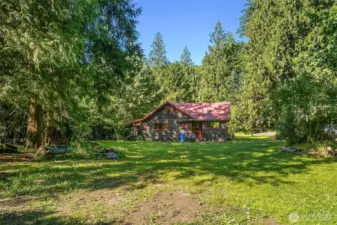 A shy 1/2 acre wonderland setting.