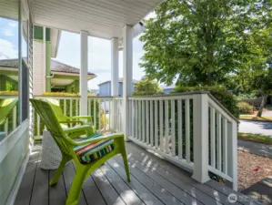 Spacious Front and Back Covered Porches