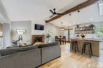 Vaulted ceilings