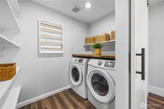 Laundry room remodel in 2023.