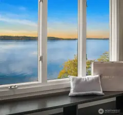 view from primary closet