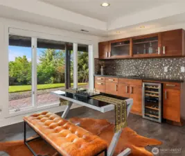 basement living room