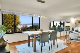 Entertainment Size Dining Room with Lovely Views