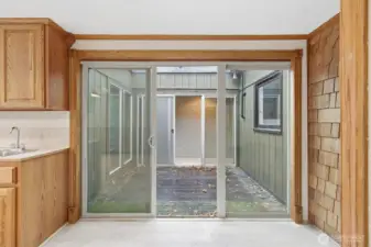 Family Room and Access to Atrium