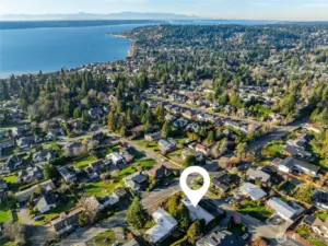 Sea breezes and easy access.