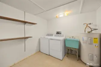 Utility room (virtually staged)