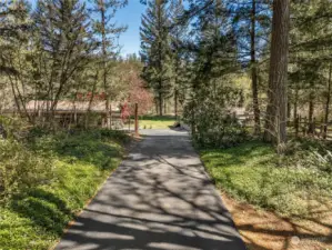 Paved driveway takes you through gated entry to your secluded oasis!