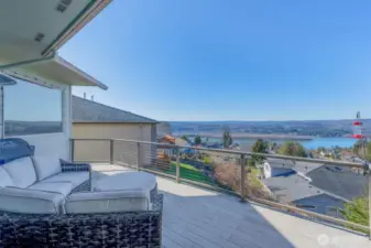 Upper deck off Kitchen