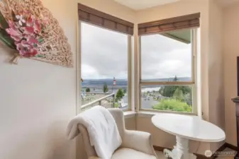 Primary Bedroom Sitting Area with a view