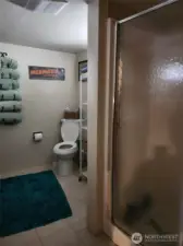 3/4 bath in basement