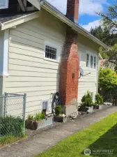 side of house