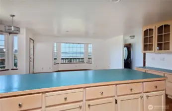 Your view from the kitchen.