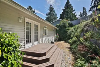 Back yard waiting for your special touches.