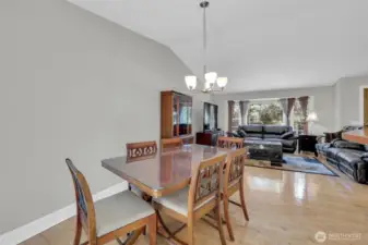Dinning room looking towards Living room.
