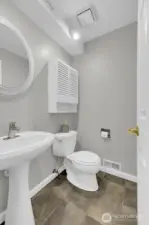 Downstairs 1/2 bathroom